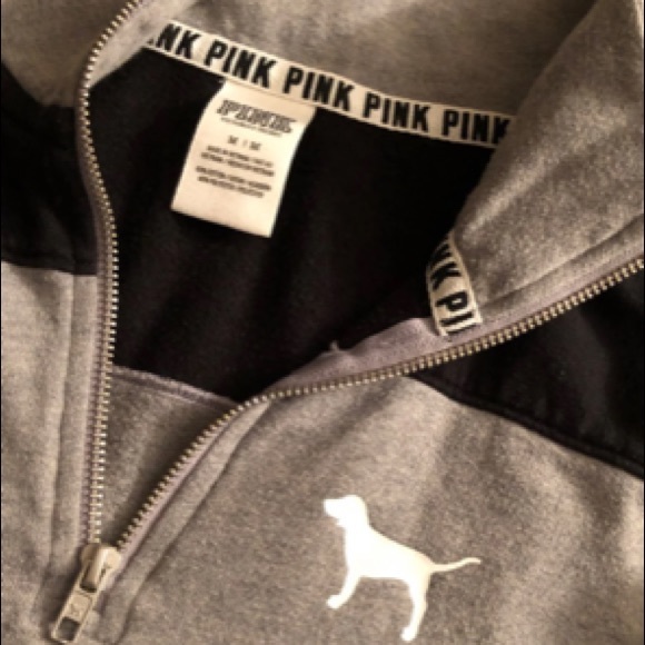 PINK Victoria secret quarter zip - Picture 3 of 4